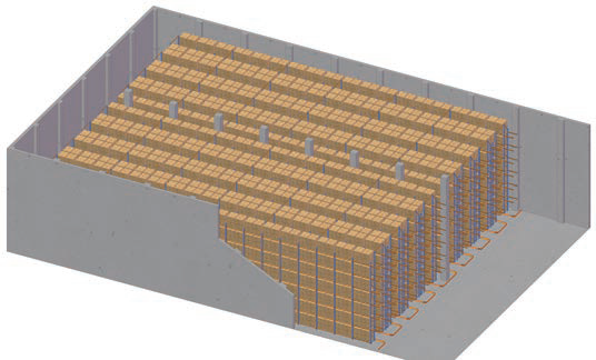 Very Narrow Ailse kệ lối đi hẹp