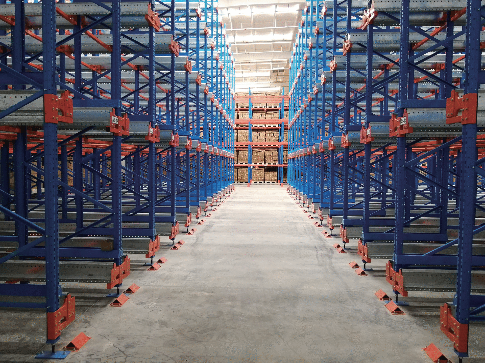 radio shuttle racking system hệ thống giá kệ con thoi