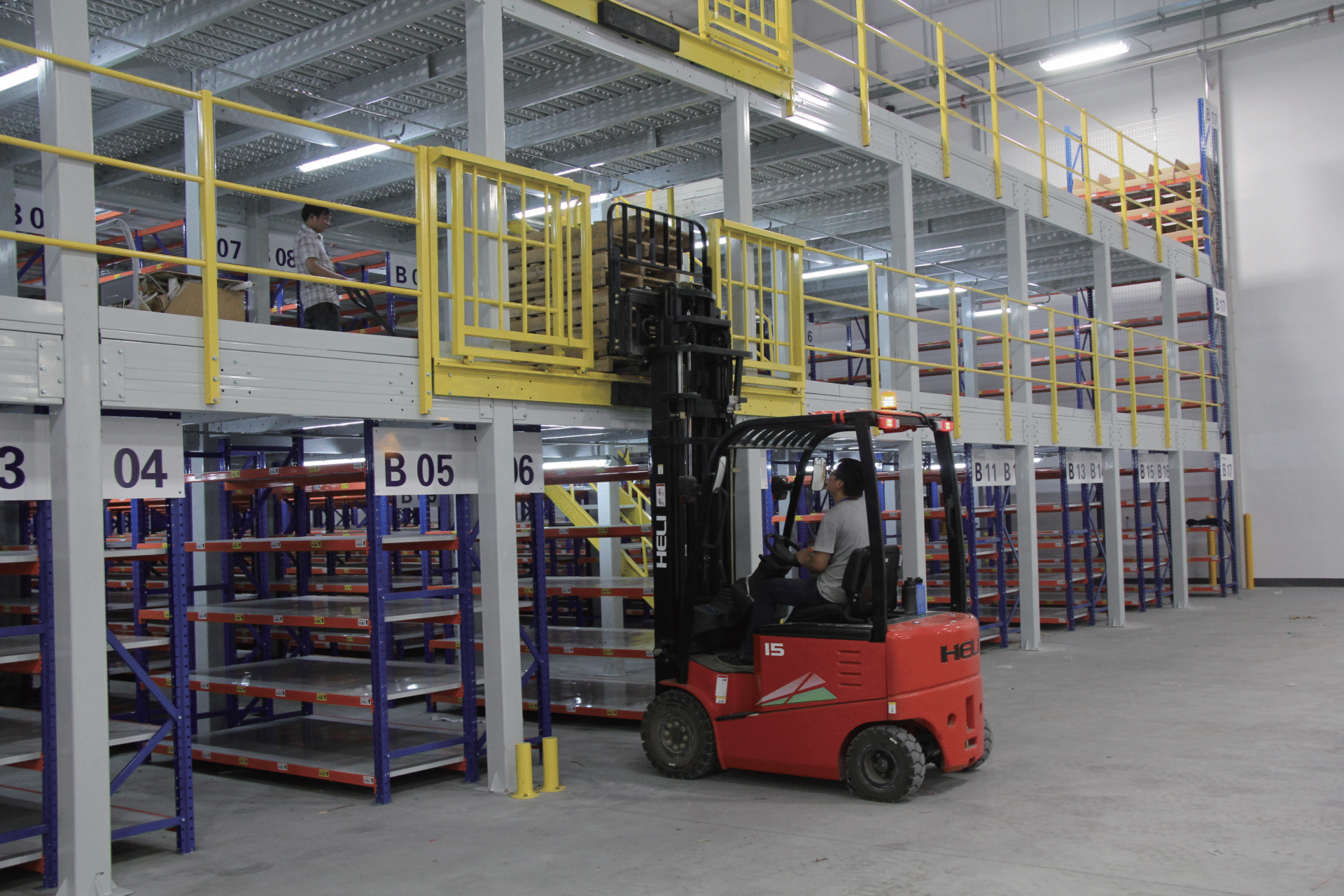 Multi-tier Racking kệ nhiều tầng