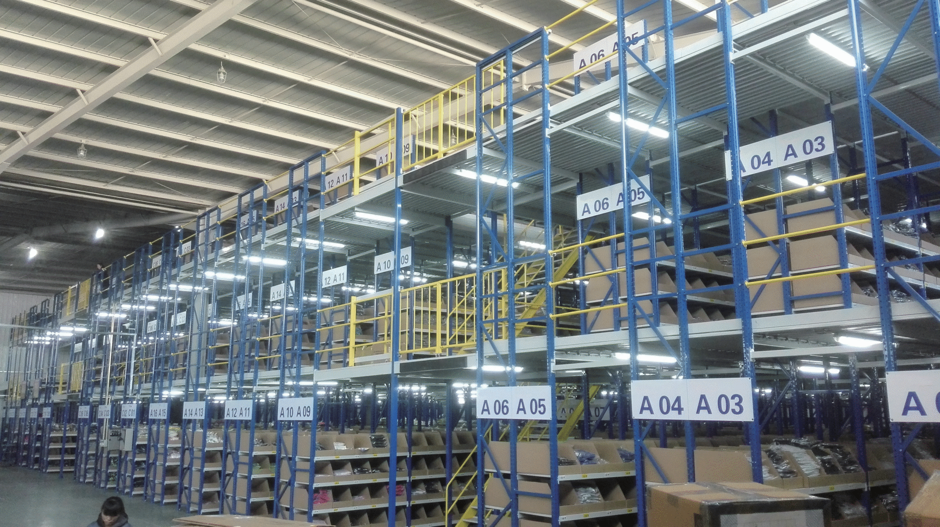Multi-tier Racking kệ nhiều tầng